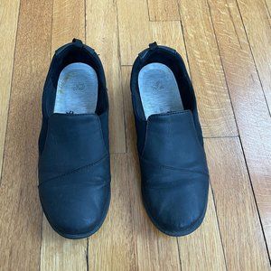 Clarks Cloudsteppers 23535 Black Soft Cushion Slip-On Shoes Women's Size 7.5 M.